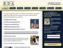 Tablet Screenshot of bda-intl.com